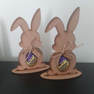 bunny egg holde mdf